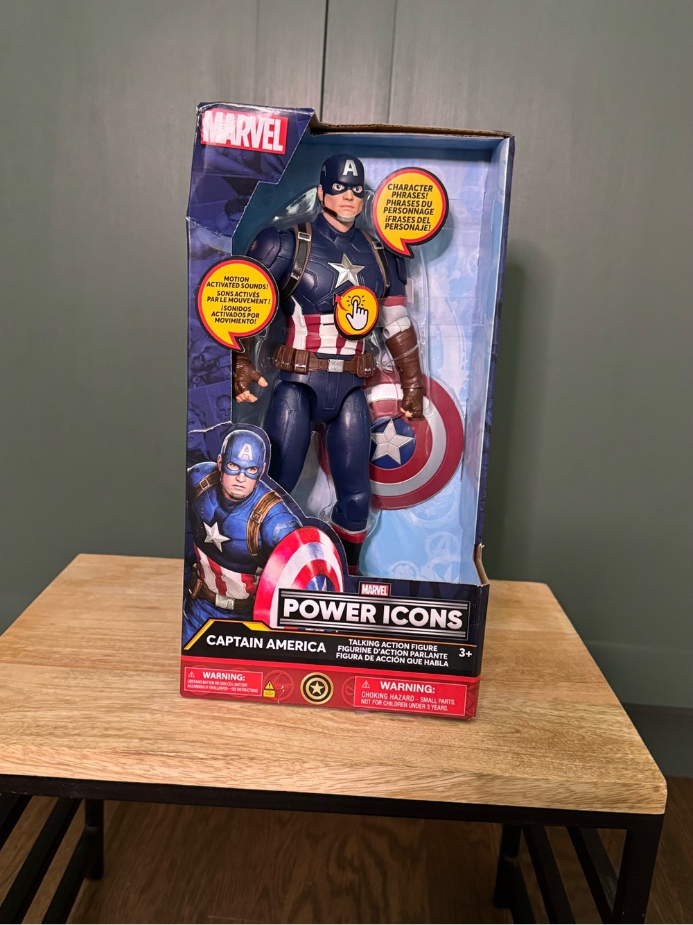 Disney Marvel Power Icons Captain America with sound